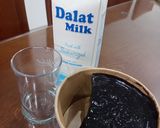 Hình bước làm 1 của món Sữa tươi thạch đen