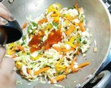 A picture of step 6 of Veg Chilli Garlic Noodles.