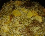 Foto del paso 18 de la receta: Bifes con arroz, papas y cebolla