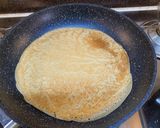 A picture of step 4 of Crepes (Pan Cake).