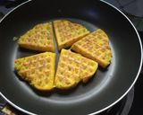 A picture of step 4 of Corn Cheese Waffles.