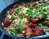 A picture of step 7 of Fried Rice Asian Style.