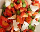 A picture of step 1 of Vegetable poha.