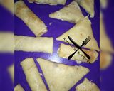 A picture of step 6 of Samosa and spring rolls.
