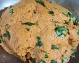 A picture of step 4 of Methi ke parathe.