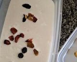 A picture of step 2 of Dryfruit ice cream.
