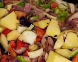 A picture of step 2 of Mix veg.
