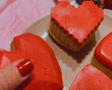 Foto del paso 15 de la receta ¡Bizcochitos ❤️ de Naranja rellenos de mermelada de fresa!