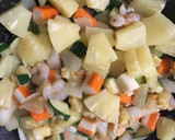 Foto del paso 6 de la receta: Arroz salvaje con verduras y gambas