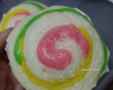 Foto langkah ke 12 dari resep (Sourdough Discard) Rainbow Mantau.