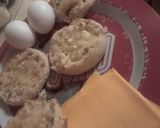 A picture of step 1 of Ham and American Cheese Egg McMuffin.