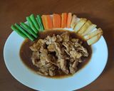 Foto langkah ke 6 dari resep Bistik Ayam Iris.