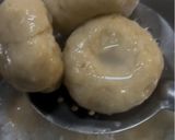 A picture of step 18 of Dal Bafla Baati Churma.