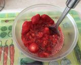 Une image de l'étape 2 de Fraises mamounette.