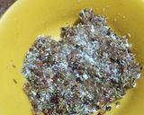 A picture of step 5 of Paan laddu.