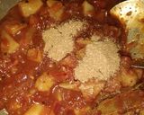 A picture of step 10 of Assamese bilahi boror tenga (Sour Curry with Red Lentil Fritter).