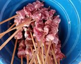 Foto langkah ke 1 dari resep Sate kambing simpel edisi idul adha 2021.
