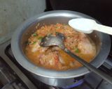 A picture of step 6 of Chicken karhai.