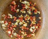 A picture of step 2 of My Breakfast Chorizo Onion & Cheese Omelette.