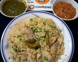 A picture of step 11 of Punjabi yakhni pulao.