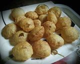 A picture of step 4 of Gol gappay #ramadankitayari.