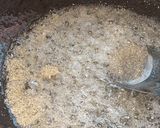 A picture of step 2 of Kaju katri.