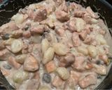 Csirkés birsalmás gnocchi recept fázis 8 fotója