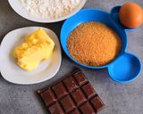 Une image de l'étape 1 de Cookie géant aux pépites de chocolat.