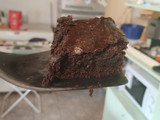 Brownies sin huevo