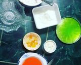 A picture of step 1 of Doodh dulari.