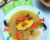Foto langkah ke 3 dari resep Papeda khas maluku.