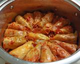 Szabolcsi töltött káposzta recept fázis 6 fotója