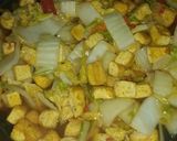 Foto langkah ke 4 dari resep Tumis Sawi Putih Tahu.