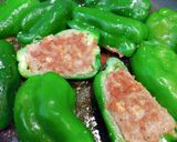 A picture of step 5 of Stuffed Bell Peppers in Sweet and Savory Sauce.