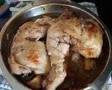 Foto langkah ke 11 dari resep Ayam Kurma Apel Oven dan Kentang Karamel.