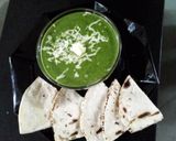 सफ़ेद ग्रेवी के साथ चीज़पालक पनीर(cheese palak paneer recipe in hindi) रेसिपी चरण 4 फोटो