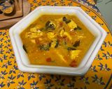 Une image de l'étape 16 de Curry de Julienne au lait de coco, épices et tomates.