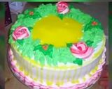 A picture of step 17 of 3 pounds fresh pineapple cake.