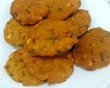 A picture of step 3 of Masala vadai.