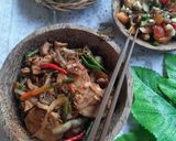 Foto langkah ke 3 dari resep Se'i ayam lada hitam.
