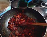 A picture of step 6 of BBQ Beans.