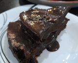 A picture of step 10 of Chocolate double decker cake🎂.