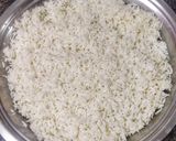 A picture of step 1 of Chinese Fried Rice.