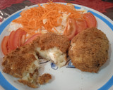 Foto del paso 4 de la receta: Papas rellenas revolcadas en machaca, fritas en horno freidora