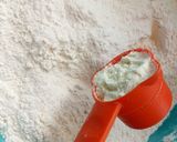 A picture of step 2 of Coconut gireba.