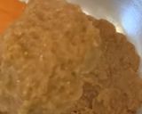 A picture of step 2 of Rajgira flour halwa / sheera.
