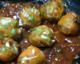 A picture of step 3 of Veg Manchurian.