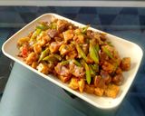 Foto langkah ke 7 dari resep Sambal Goreng Buncis Ati Ampela Tahu Tempe.