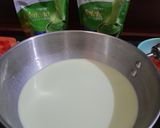 Foto langkah ke 2 dari resep Papaya Pudding with Creamy Matcha.