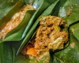 Foto langkah ke 3 dari resep Botok ayam bumbu kacang.